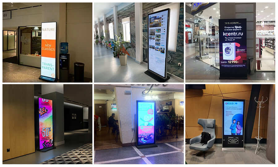 Non-Folding LED Posters