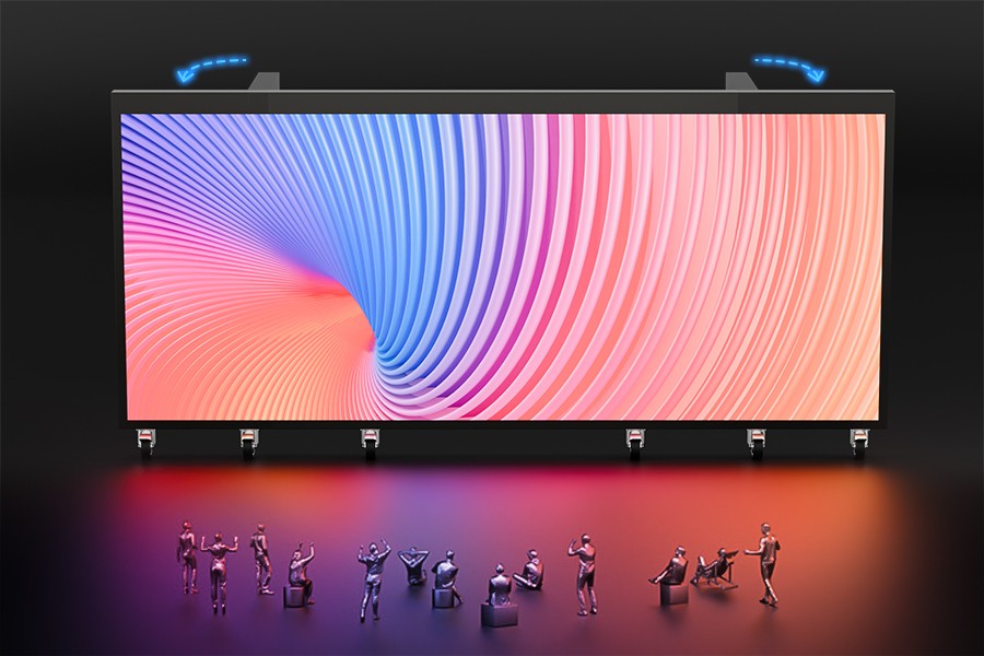 LED Video DJ Booth - Foldable