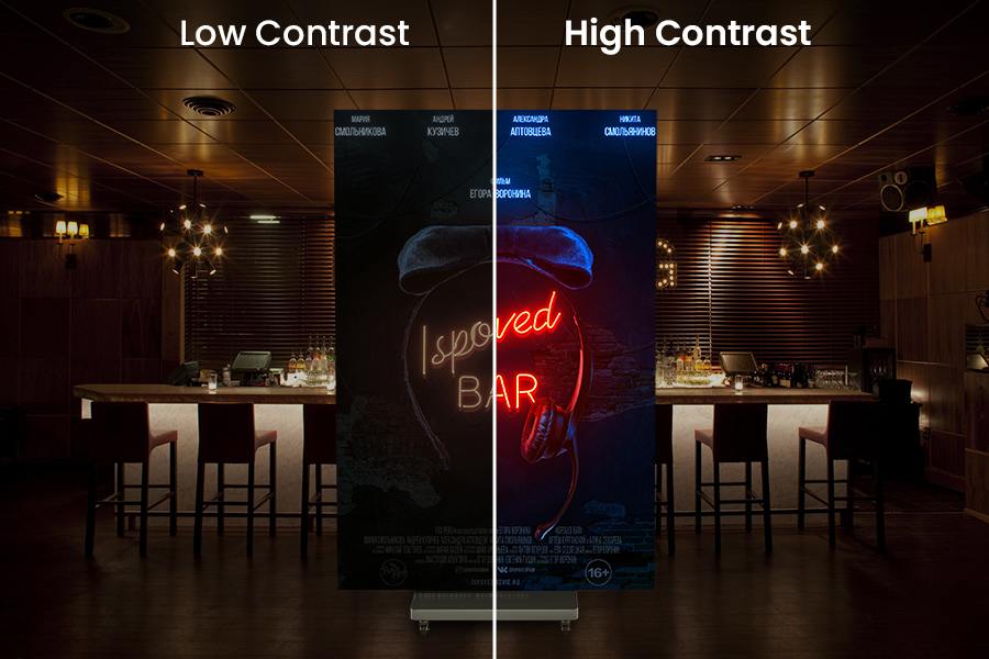 P2.5 Tri-Fold LED Poster