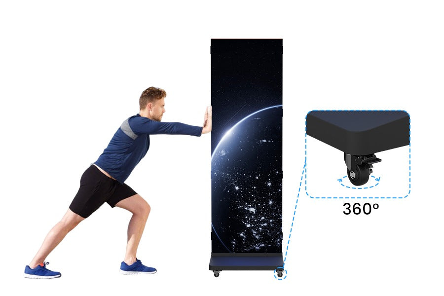 P2.5 Tri-Fold LED Poster