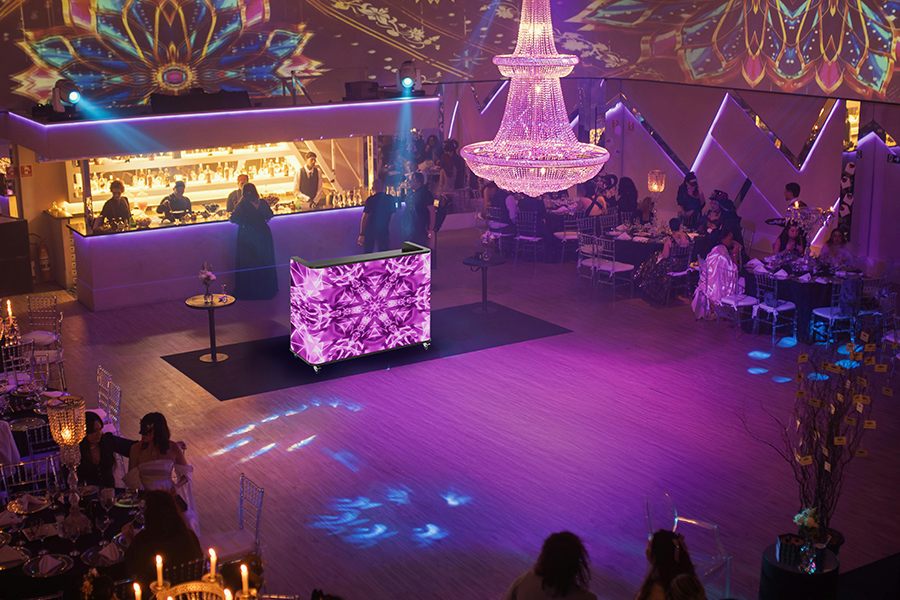P2.5 LED Curved DJ Booth