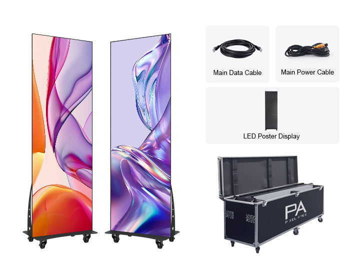 Non-Folding LED Posters