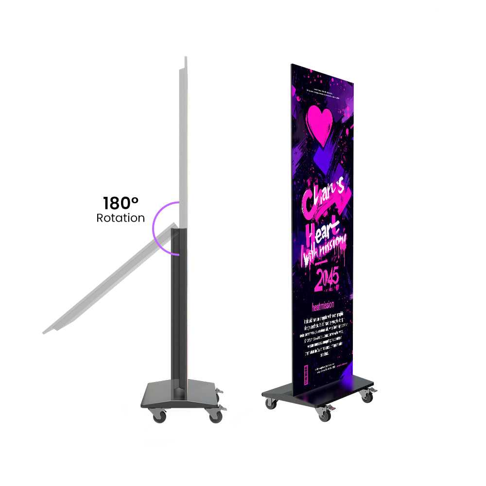 P2.5 Folding LED Poster
