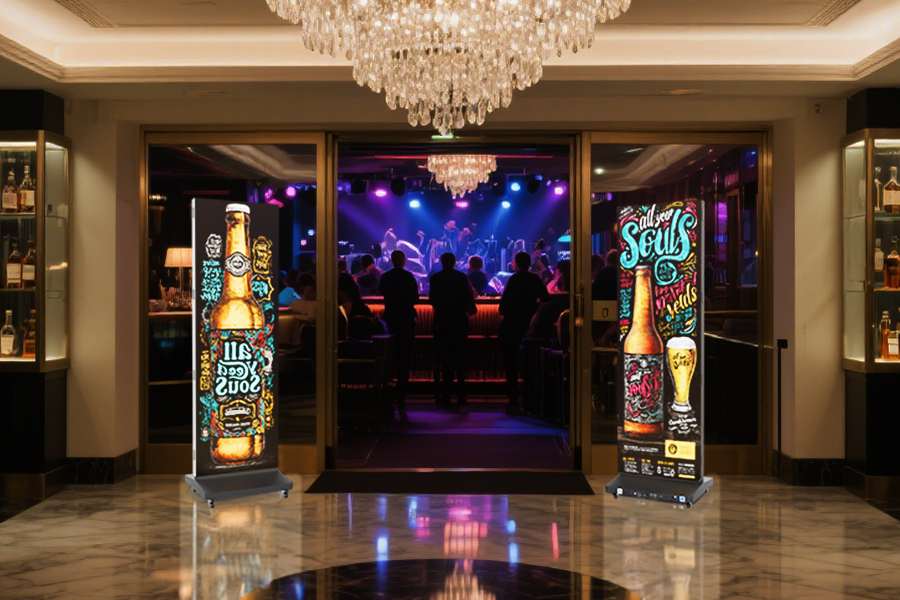 P2.5 Tri-Fold LED Poster