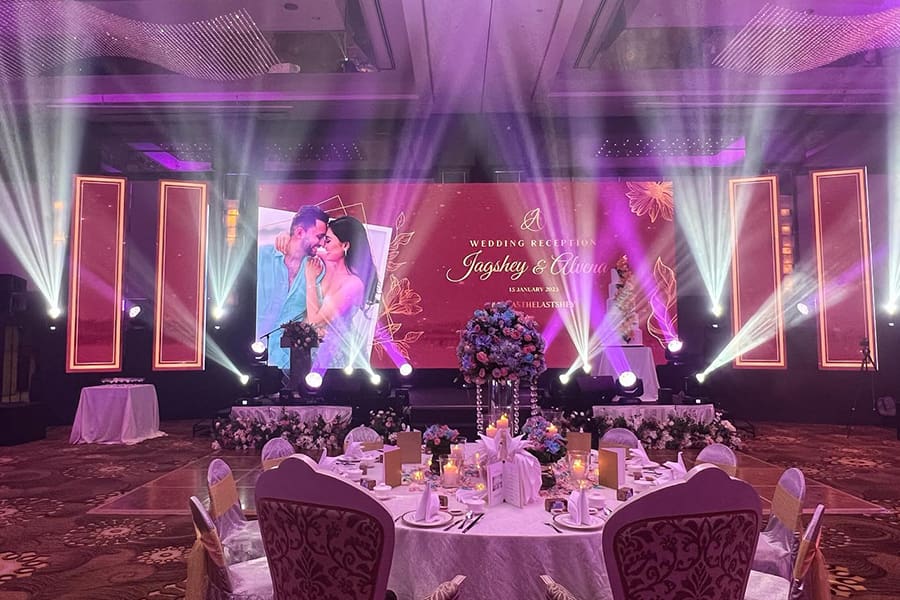 P3.9 16ft x 9ft LED Indoor Video Wall