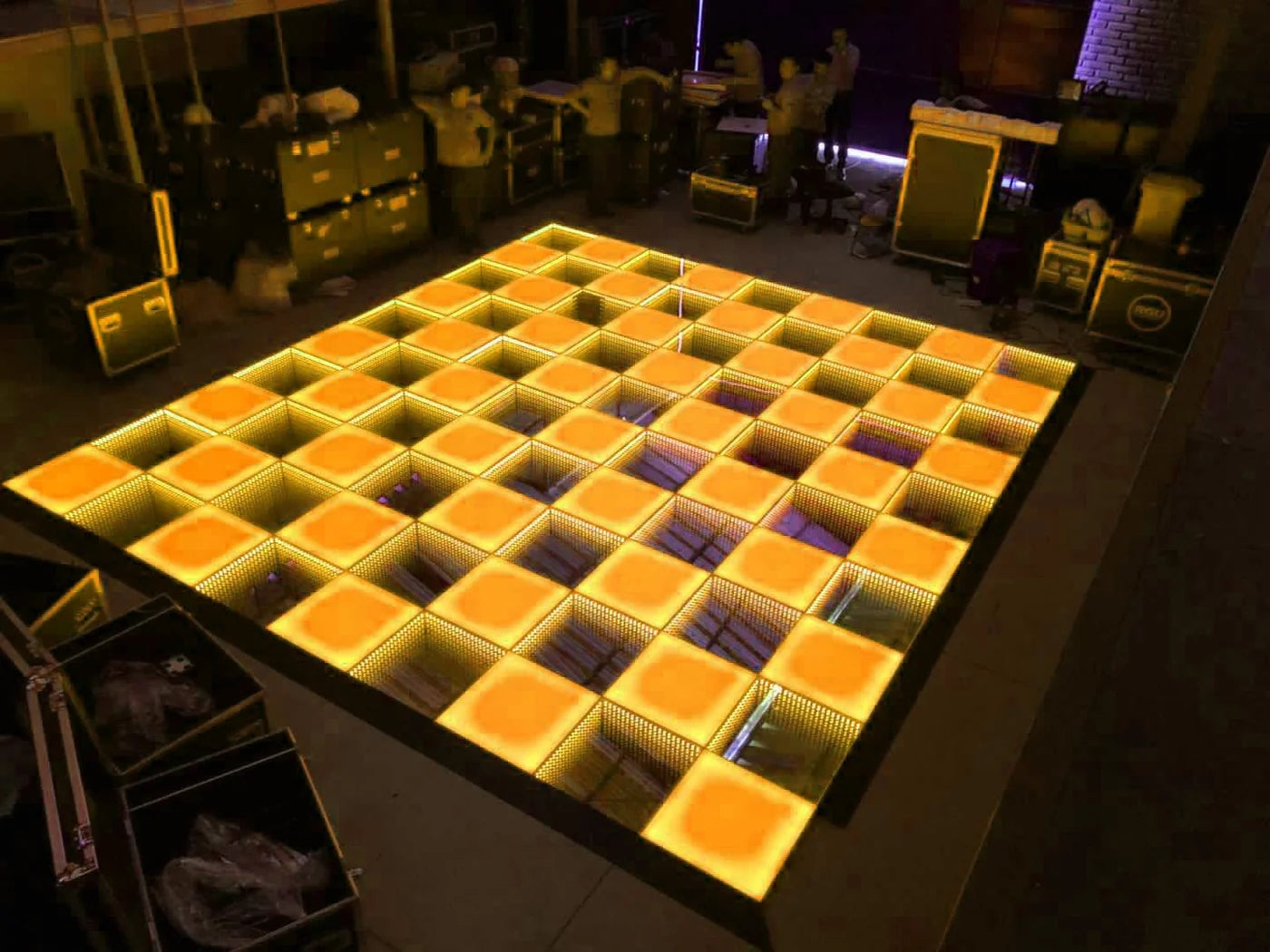 20 ft X 20 ft LED Dance Floor