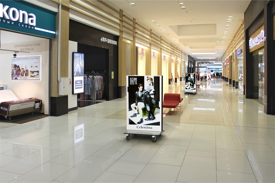 P2.5 Folding LED Poster