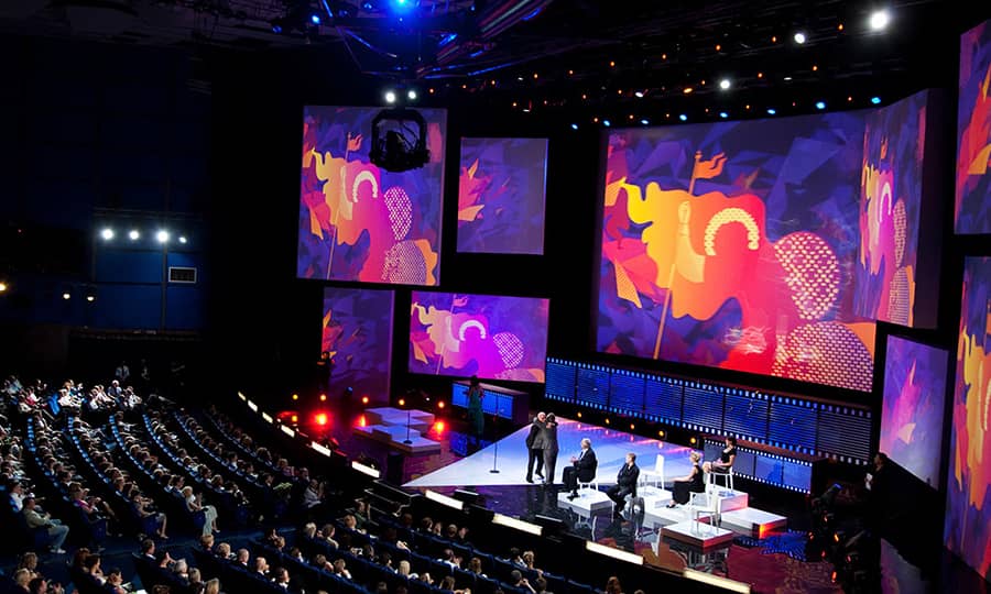 P3.9 16ft x 9ft LED Indoor Video Wall